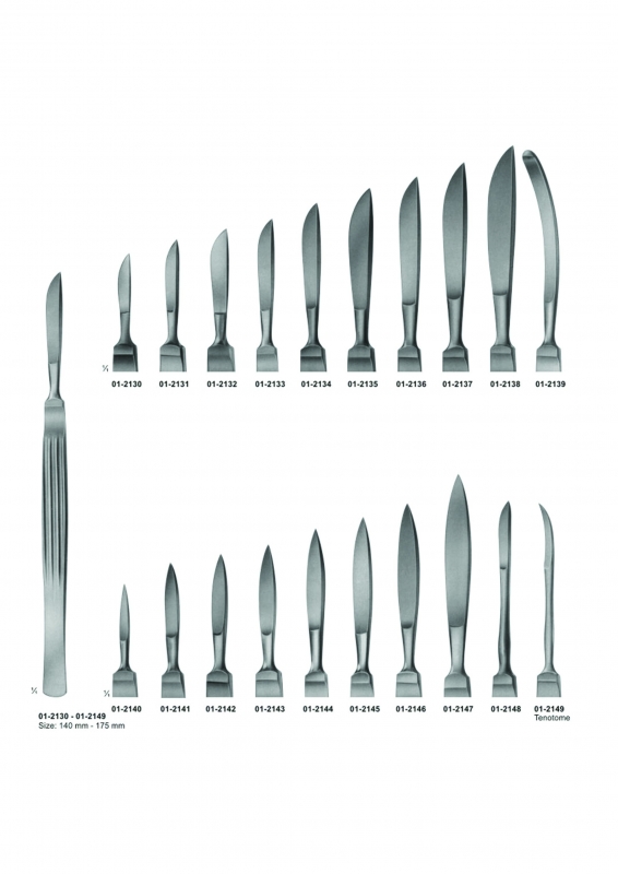 Scalpels, Tenotomes