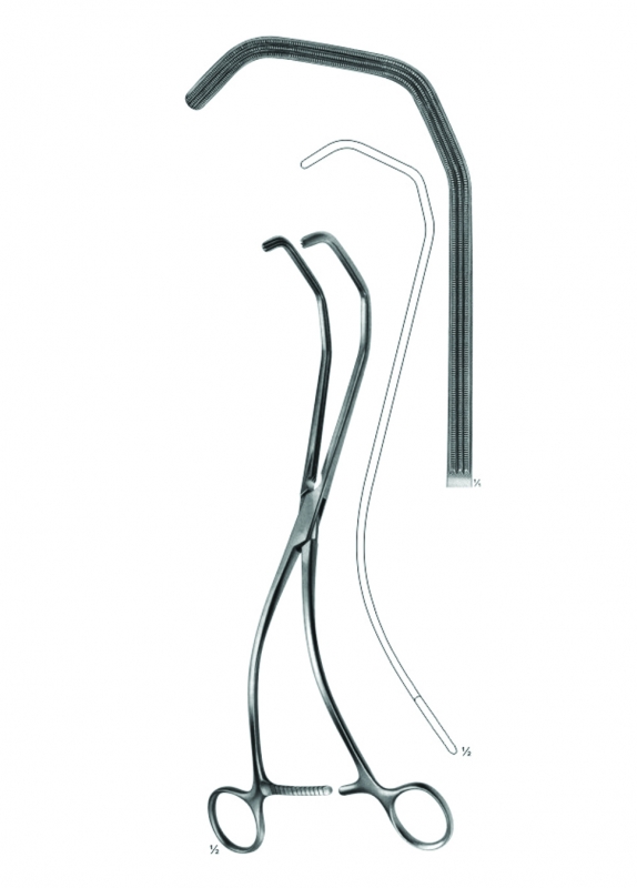 Atraumata Sigmoid Anastomosis Forceps
