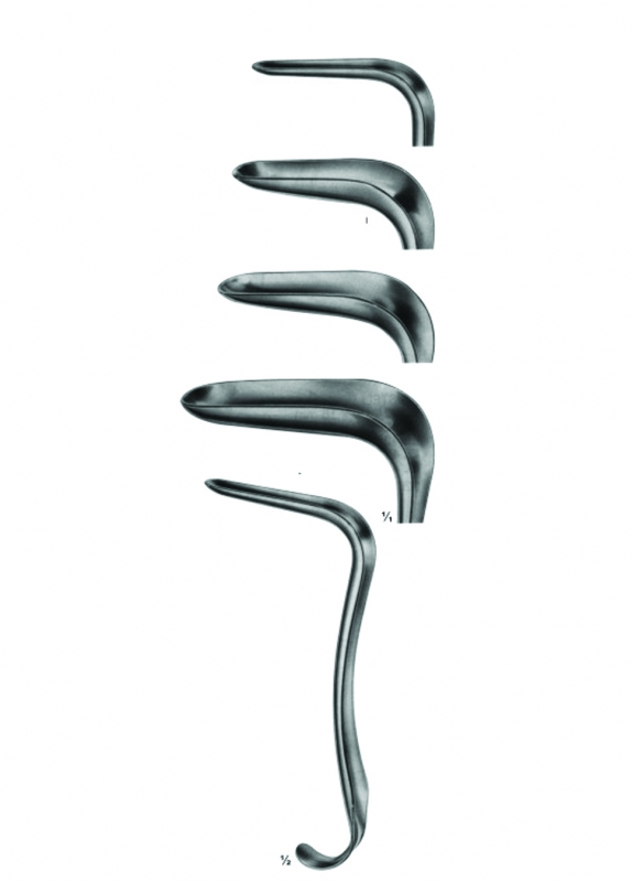Vaginal specula, Sets, Upper & Lower Blades