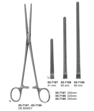 Atraumata Coarctation Clamps , Patent-Ducts Clamps