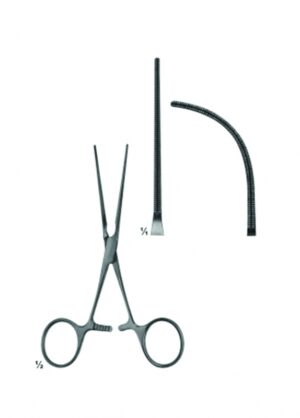 Ring Handle Bulldog Clamps Anastomosis Clamps, Pediatric Types
