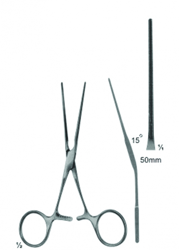 Ring Handle Bulldog Clamps Anastomosis Clamps, Pediatric Types