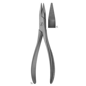 Wire Holding forceps, Wire Tightening Pliers, Flat-nosed Pliers DUROGRIP with Hard Metal