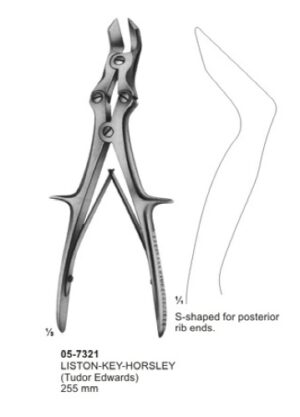 Rib Holding Forceps, Bone Cutting Forceps, Rib Rongeurs