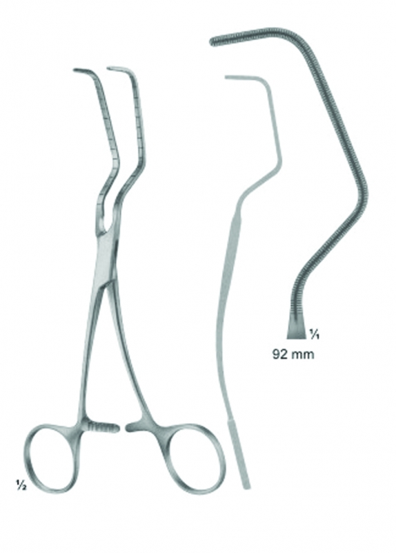 Atraumata Aorta Clamps, Patent-Ductus Clamps, Coarctation Clamps Pediatric Types