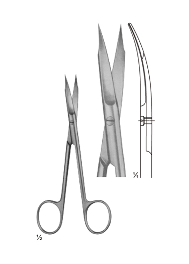 Delicate, Nasal and Tonsil Scissors