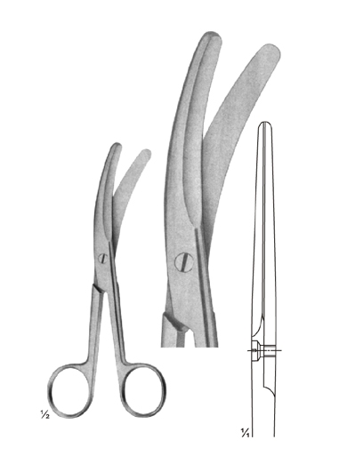 Scissors For Obstetrics