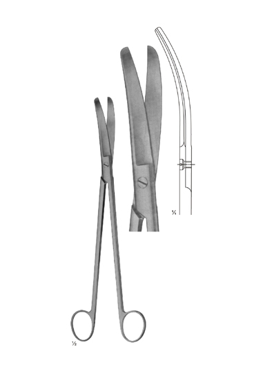 Bowel Scissors, Rectal Scissors