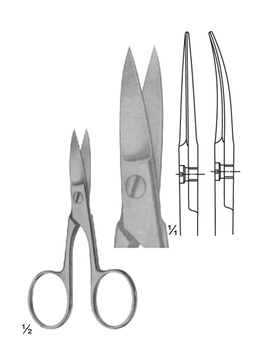 Nail and Bandage Scissors
