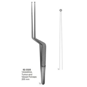 Forceps for Graspig Tissue, Tumers, Bayonet Shapes