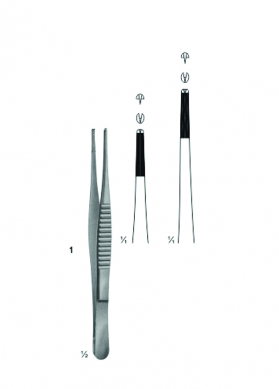 Tissue Forceps, Lung Dissecting Forceps, Intestinal Forceps