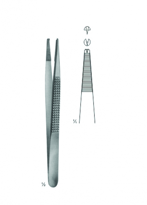 Tissue Forceps, Lung Dissecting Forceps, Intestinal Forceps