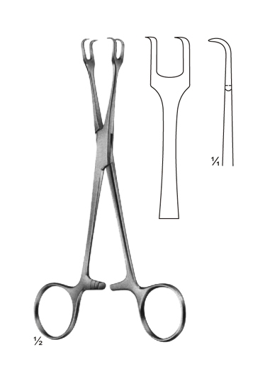 Artery Traction - and Tissue Grasping Forceps