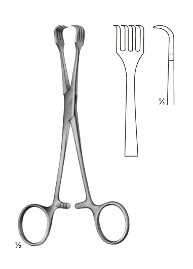 Artery Traction - and Tissue Grasping Forceps