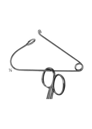 Towel Clamps and Safety pins.