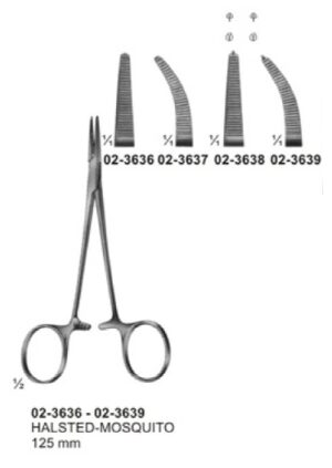 Delicate Haemostatic Forceps