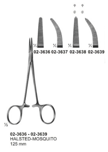 Delicate Haemostatic Forceps