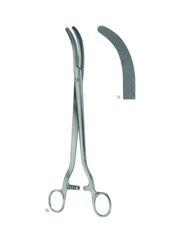 Hysterectomy Forceps and Vaginal Clamps and Compression Forceps ATRAUMATA