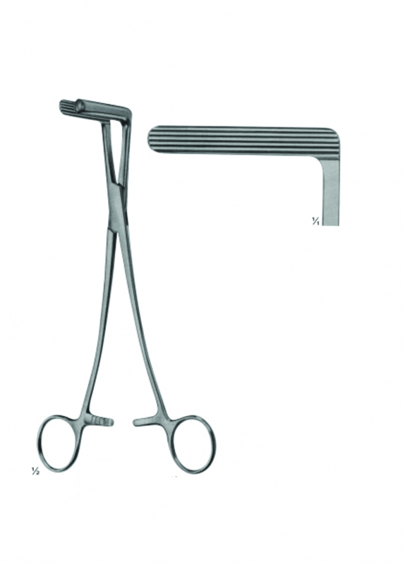 Hysterectomy Forceps and Vaginal Clamps and Compression Forceps ATRAUMATA