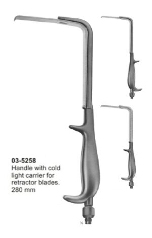 Retractors, Vario Retractor System, Germ. Fed. Patent, Germ. Fed . Regd. Des, US-Patent.