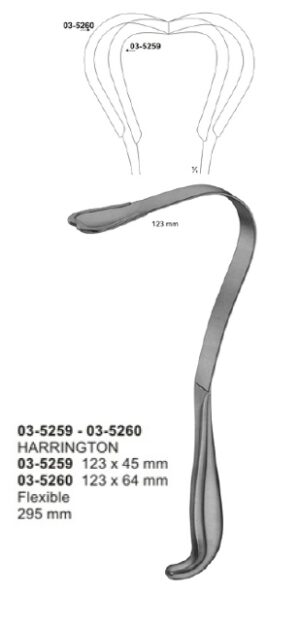 Retractors, Lungs Spatulas