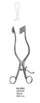 Self-Retaining Laminectomy Retractors