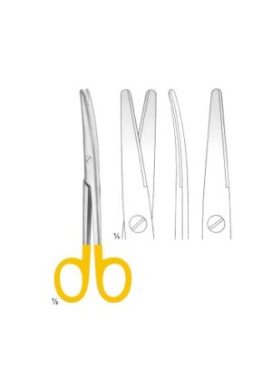 Scissors with Tungsten Carbide Inserts