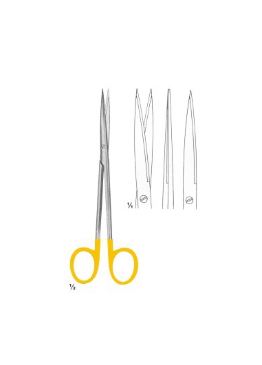 Scissors with Tungsten Carbide Inserts