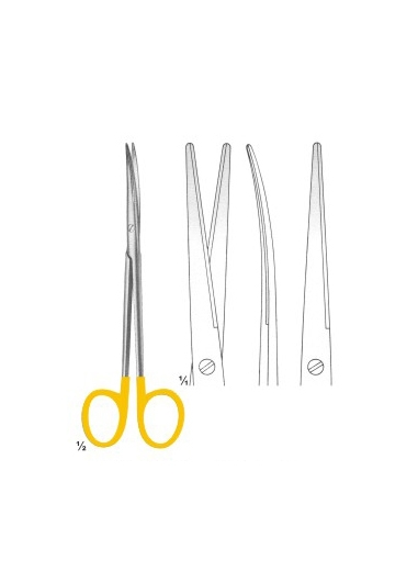 Scissors with Tungsten Carbide Inserts