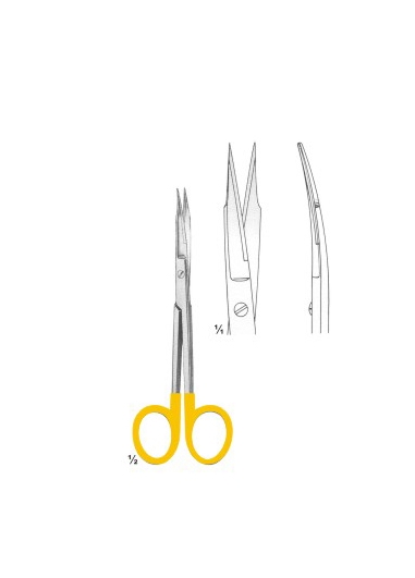 Scissors with Tungsten Carbide Inserts