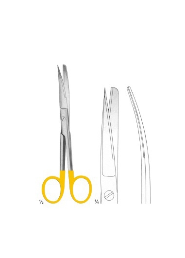 Scissors with Tungsten Carbide Inserts