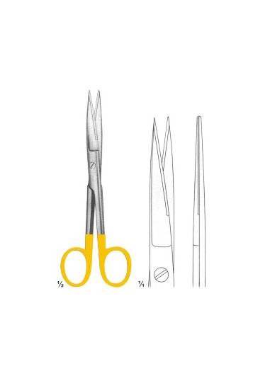 Scissors with Tungsten Carbide Inserts
