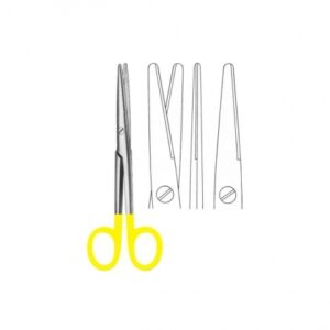 Scissors with Tungsten Carbide Inserts